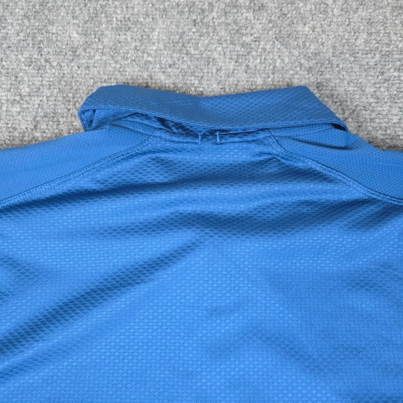 Nike Golf Dri-FIT Polo Shirt Royal Blue Short Sleeve Men's Medium - Picture 10 of 15